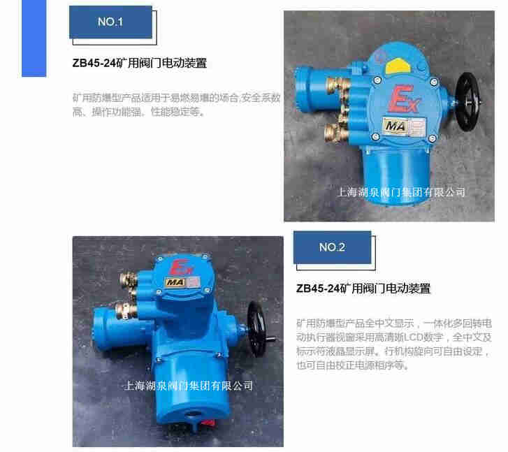 防爆型閥門電動裝置說明書,技術條件