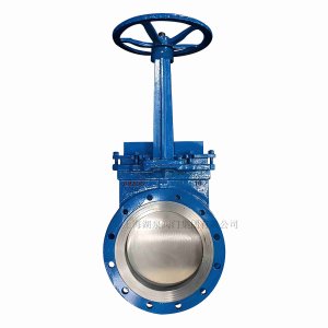 手動刀閘閥DN65，DN80，DN150鑄鋼10公斤